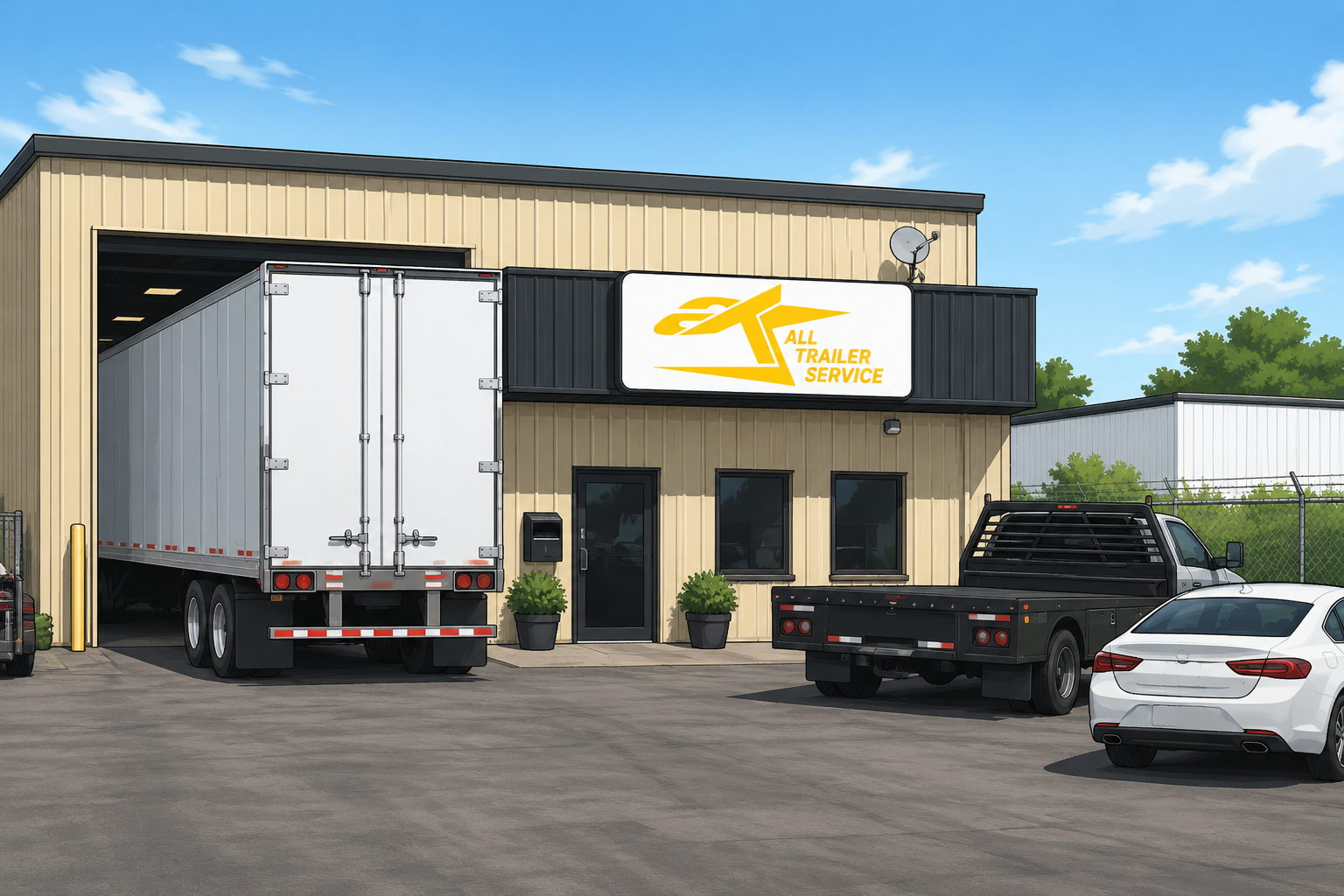 All Trailer Service shop at 2441 E Jean St, Springfield, MO